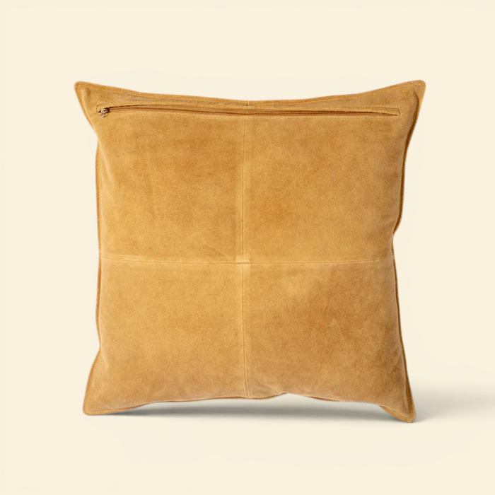 Suede Toss Pillow - Camel