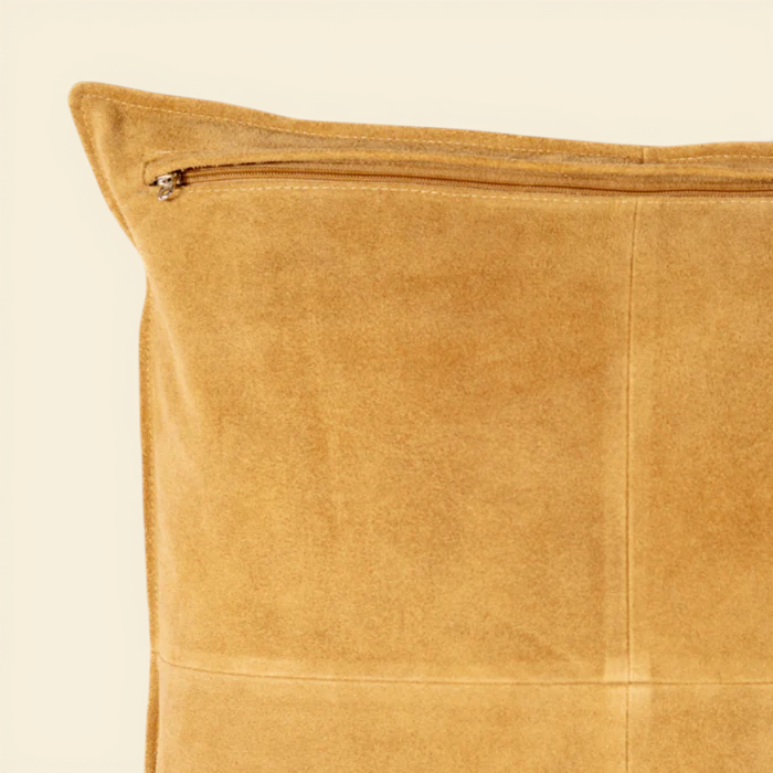 Suede Toss Pillow - Camel