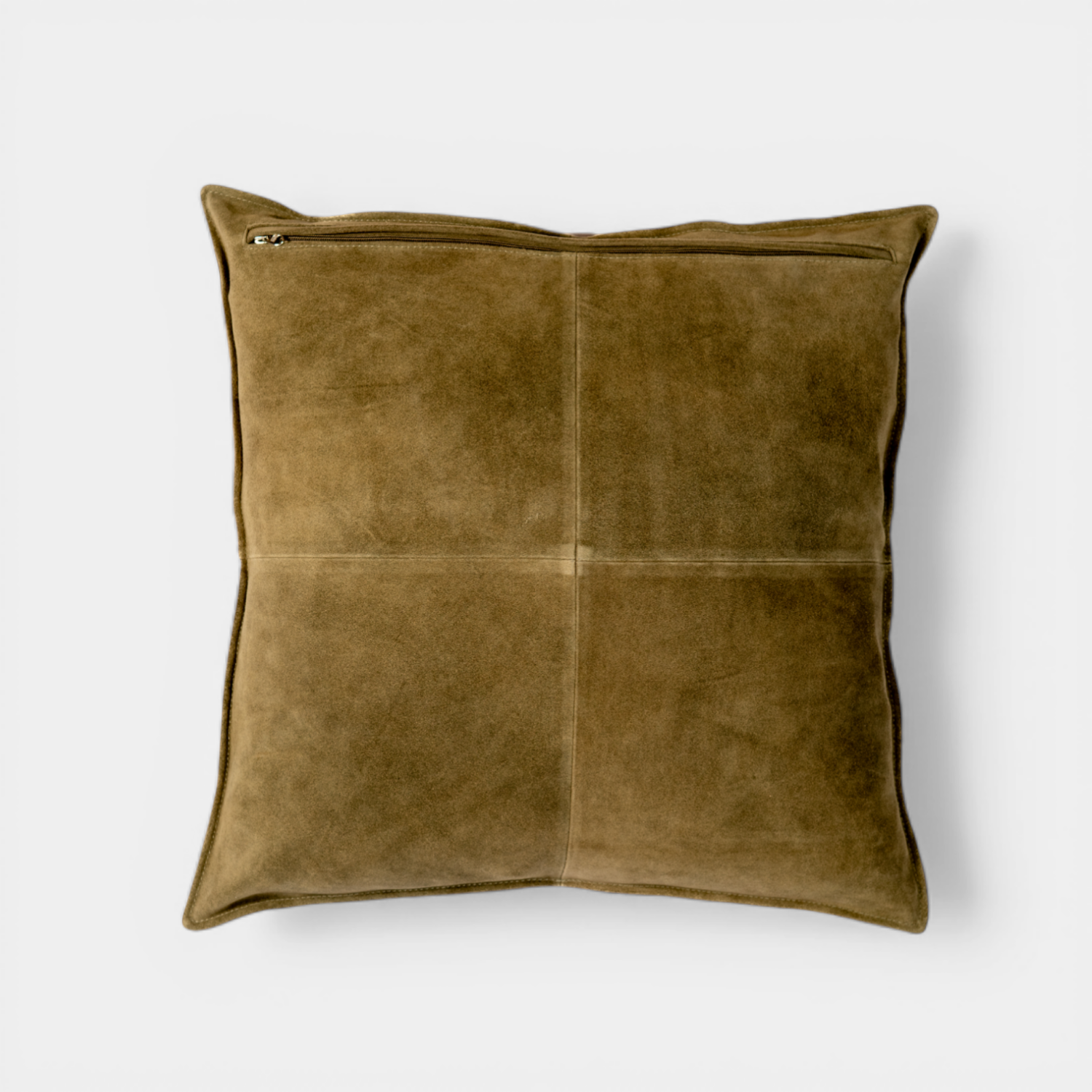 Suede Toss Pillow - Forest Green