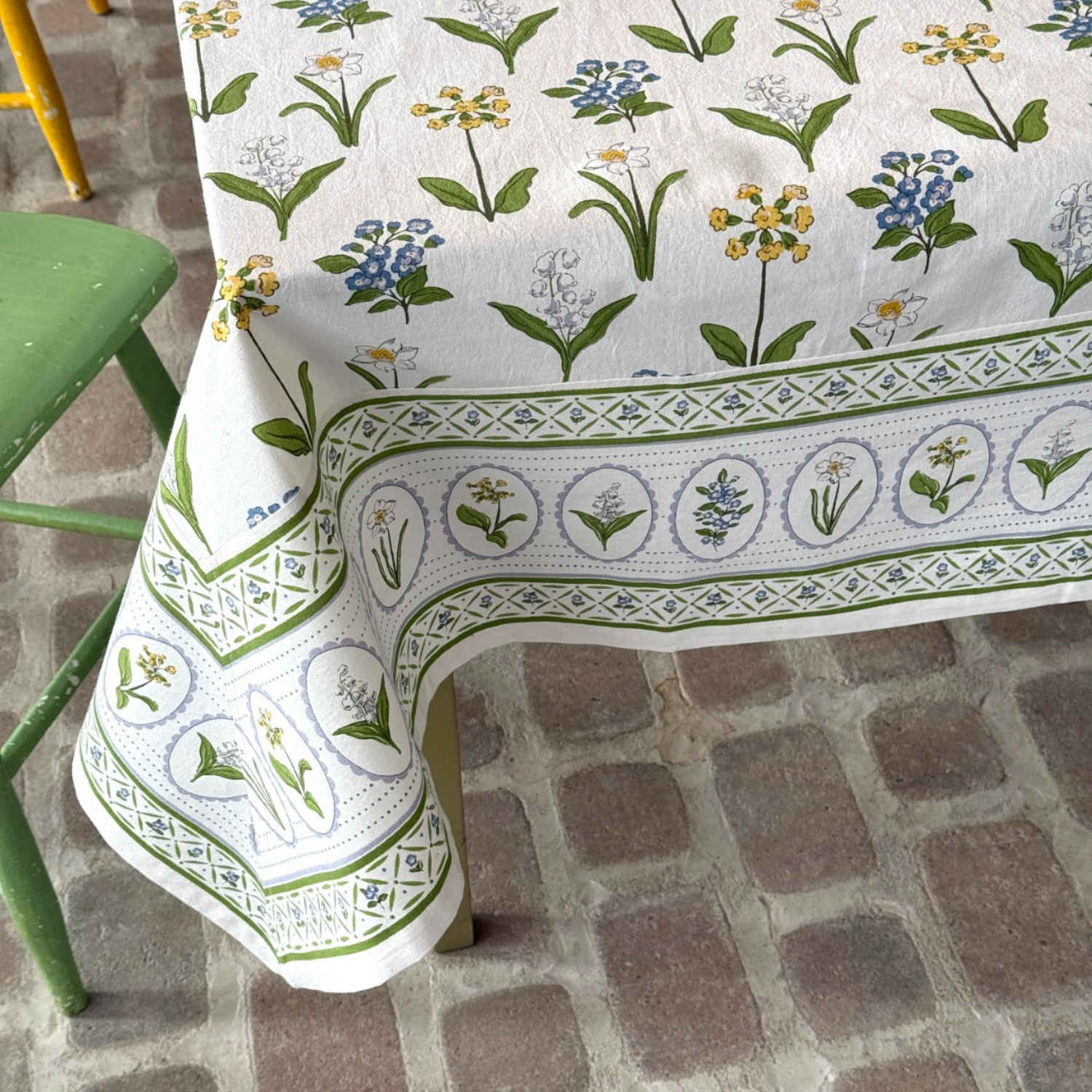 Mix Meadow Cotton Tablecloth