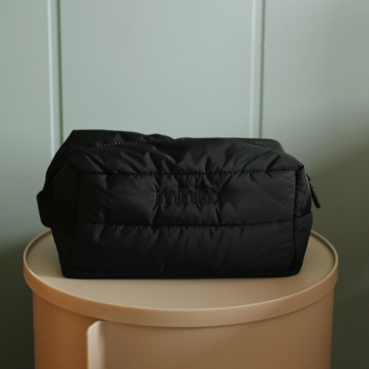 Puff Toiletry Bag - Black