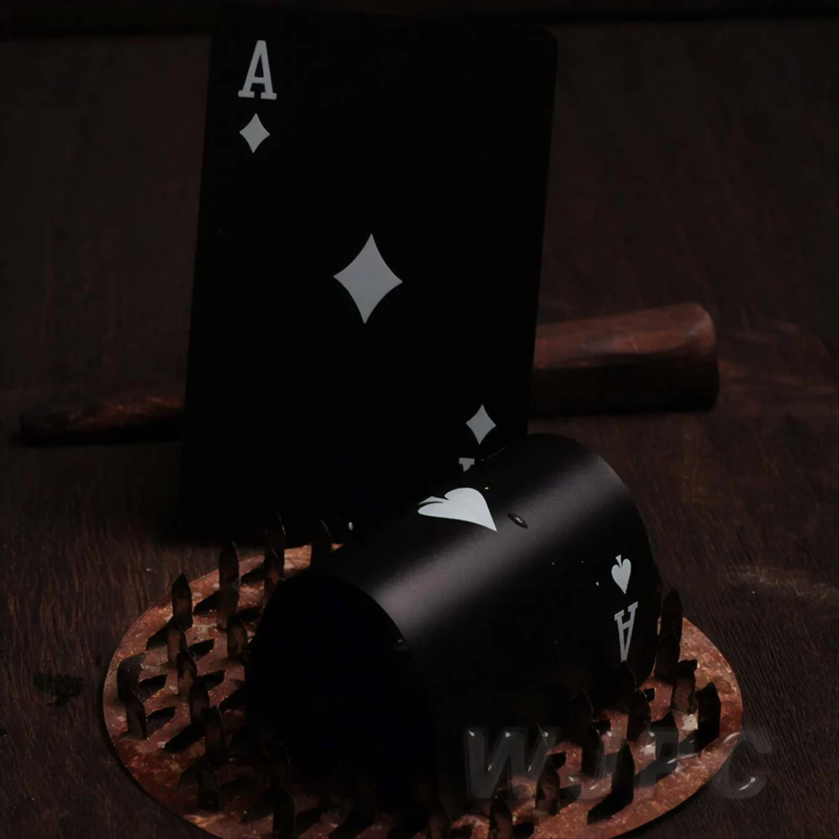 Black Waterproof Card Deck