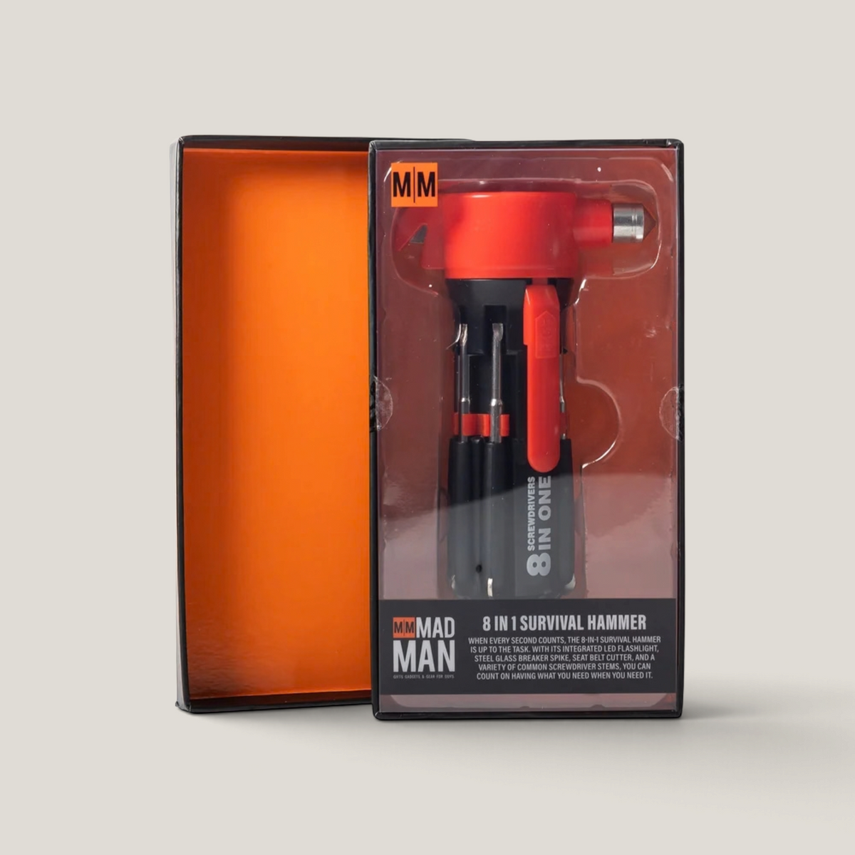 8-in-1 Survival Hammer
