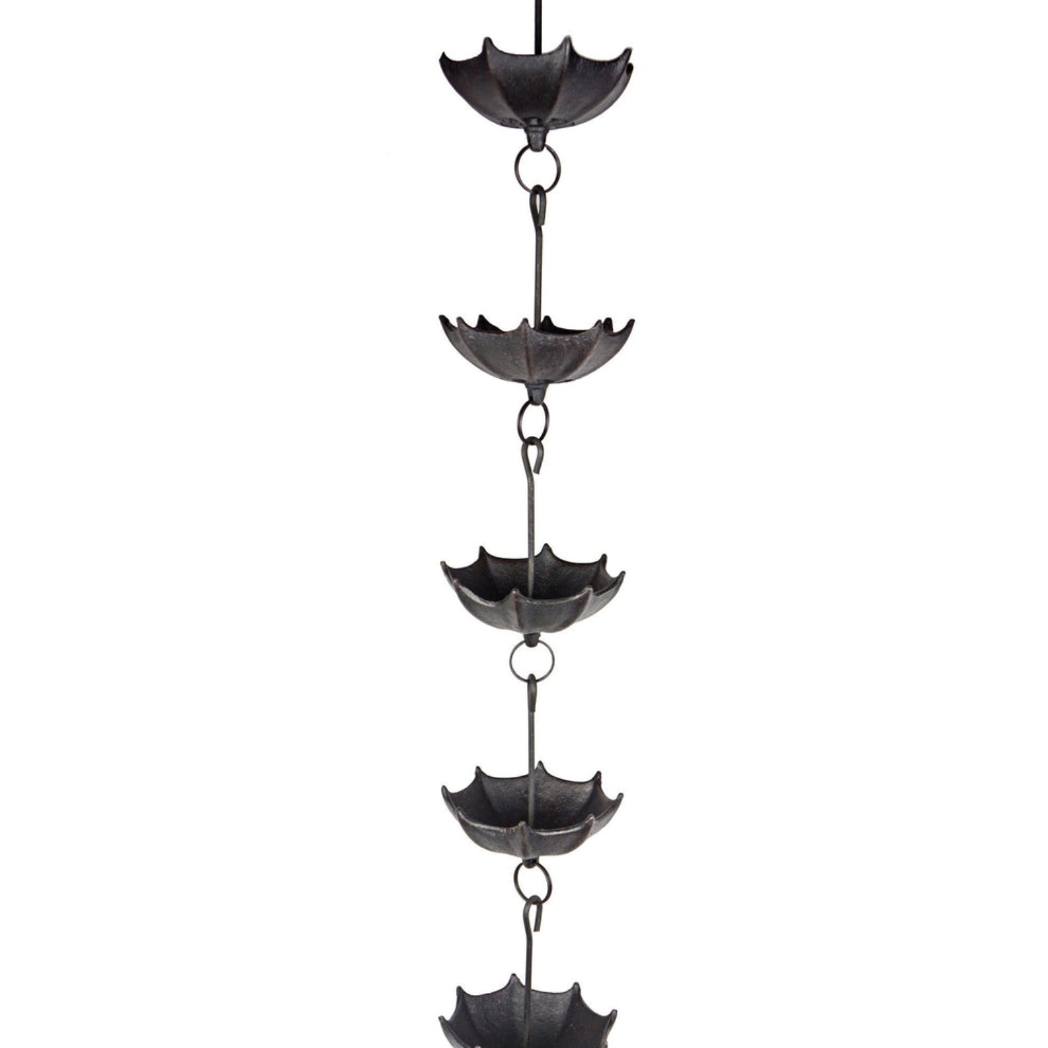 Black Umbrella Rain Chain