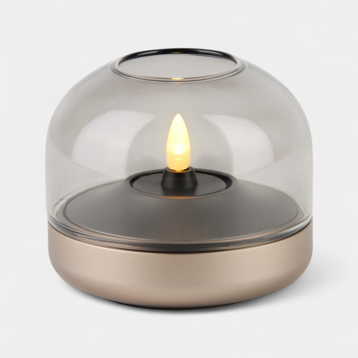 Dome Sepia LED Cordless Candle