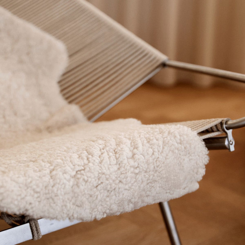 Skagen Sheepskin Wool Rug - Pearl