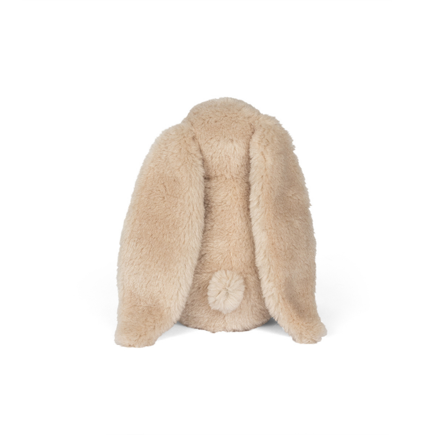Long-Eared Beige Wool Bunny