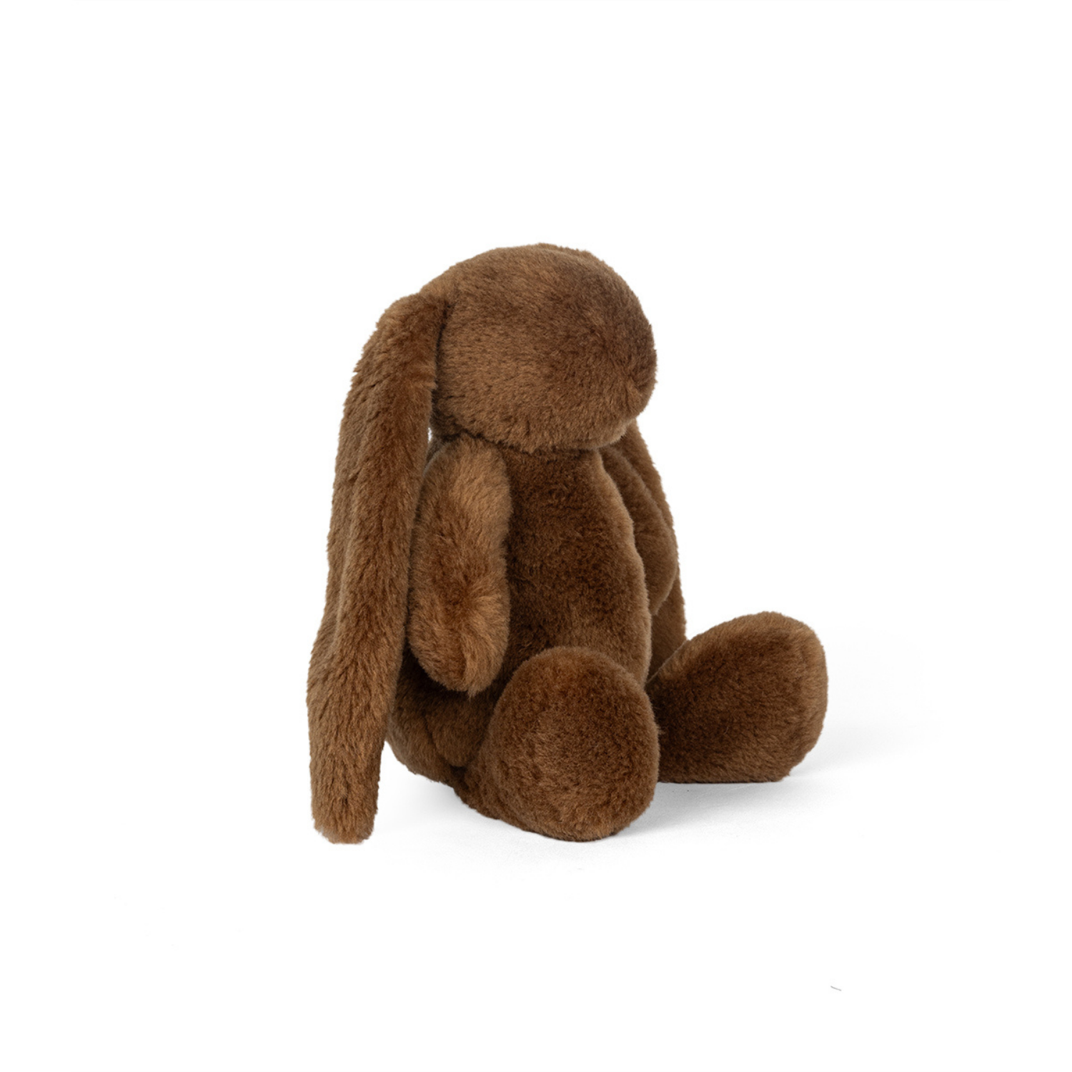 Long-Eared Brown Wool Bunny