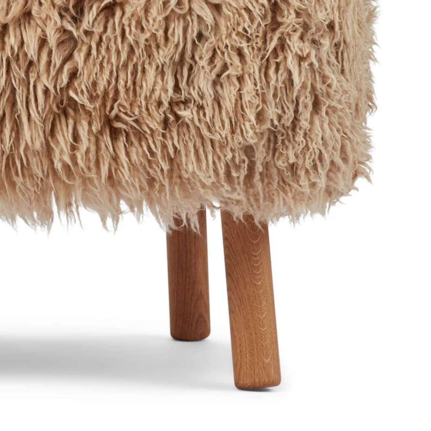 Arlberg Long Wool Sheepskin Lounge Chair - Honey
