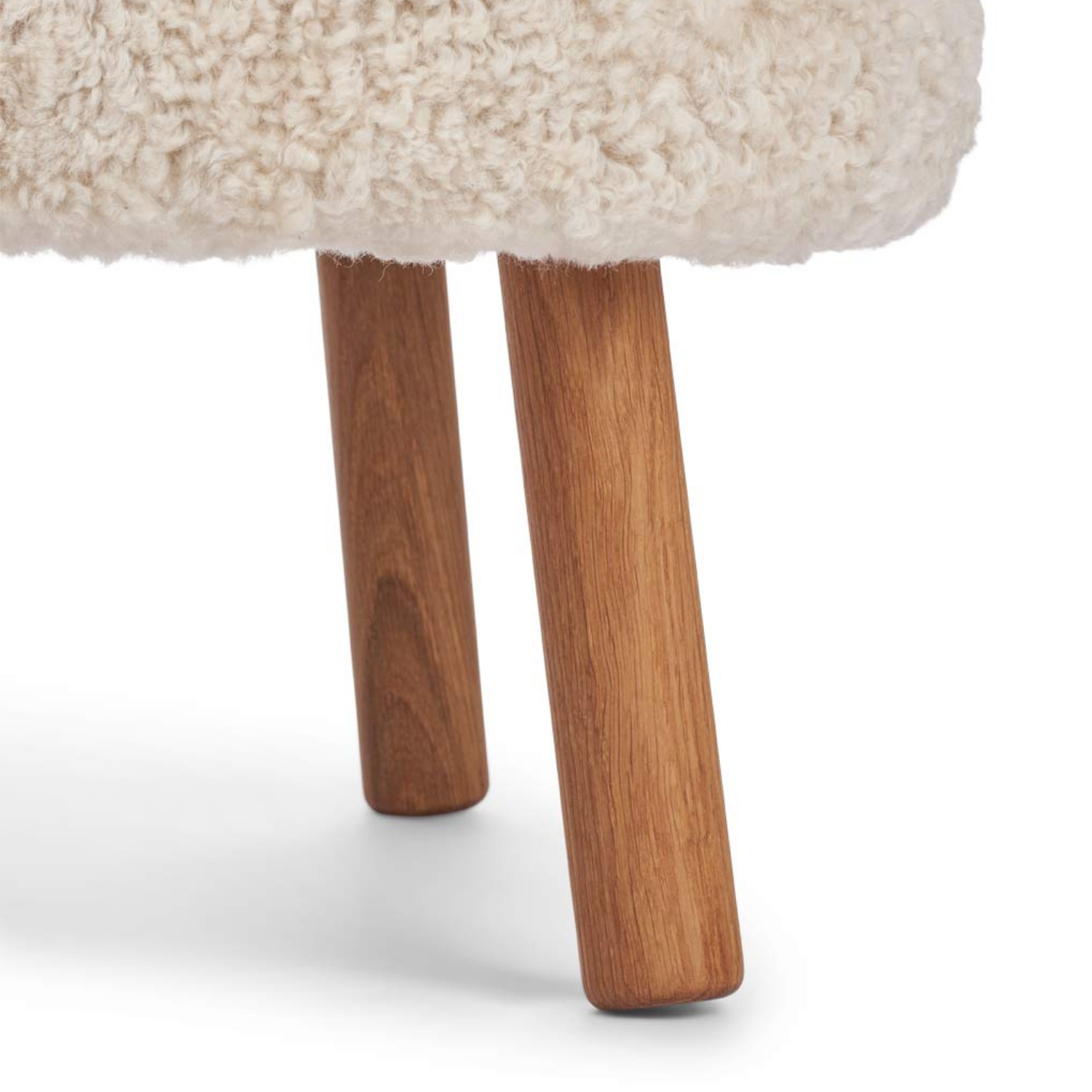 Arlberg Wool Sheepskin Lounge Chair - Pearl