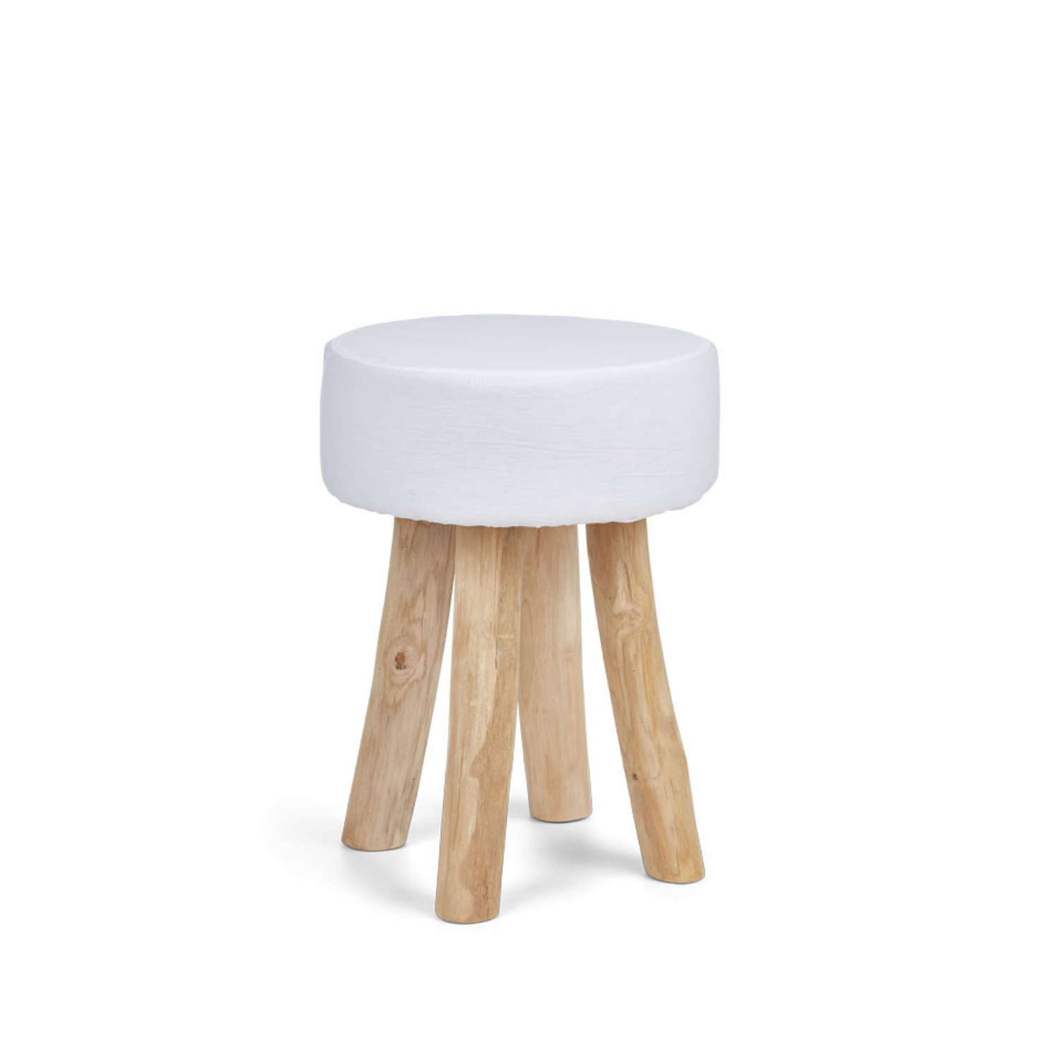 Aarhus Wool Sheepskin Stool - Taupe