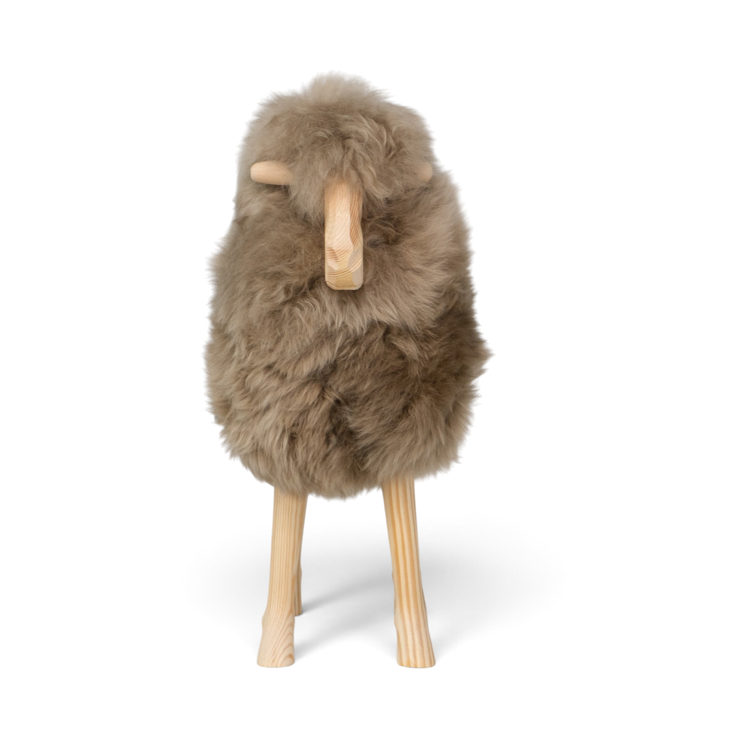 Smiley Sven Wool Sheep - Taupe