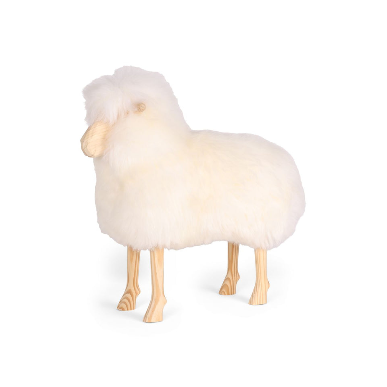 Shaggy Sven Wool Standing Sheep
