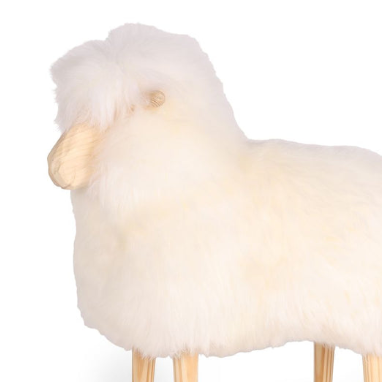 Shaggy Sven Wool Standing Sheep