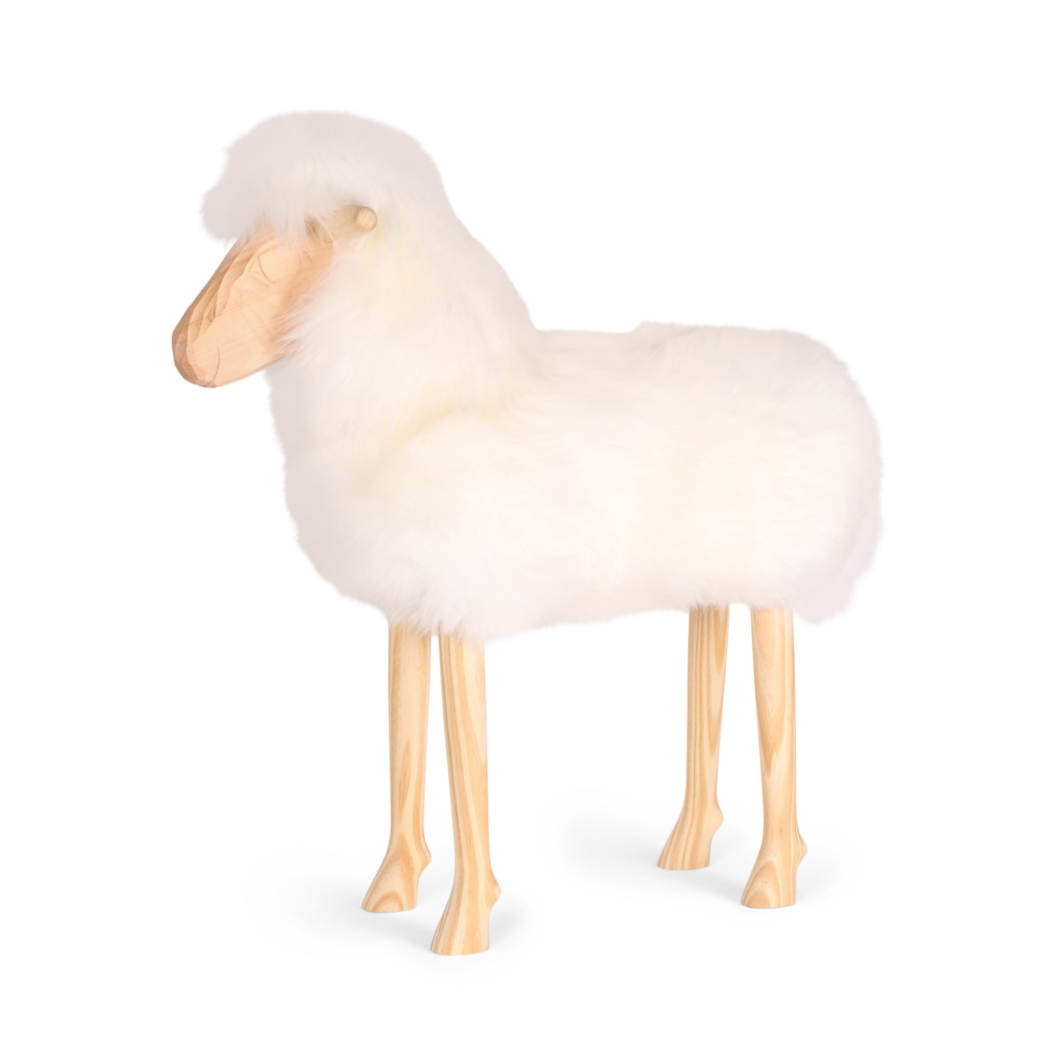 Shaggy Sven Wool Standing Sheep