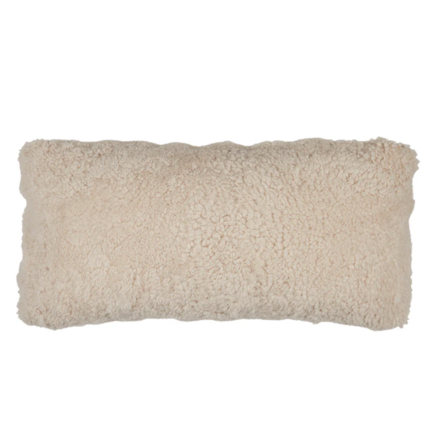 Astrid Sheepskin Kidney Pillow - Pearl
