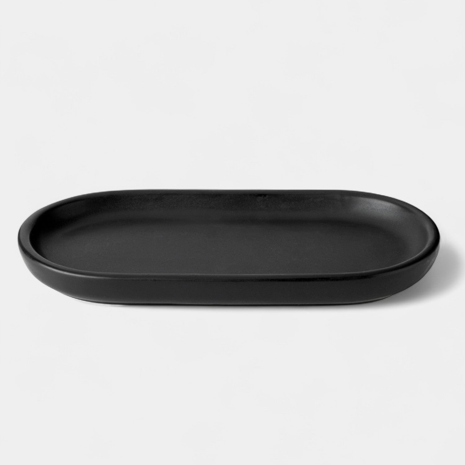 Nordic Matte Black Decorative Tray