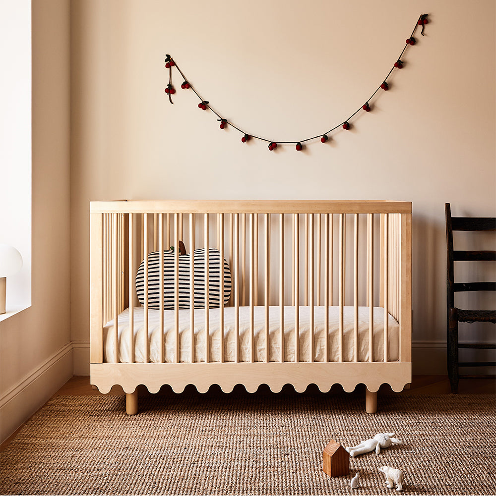 Oeuf Infant Moss Birch Crib