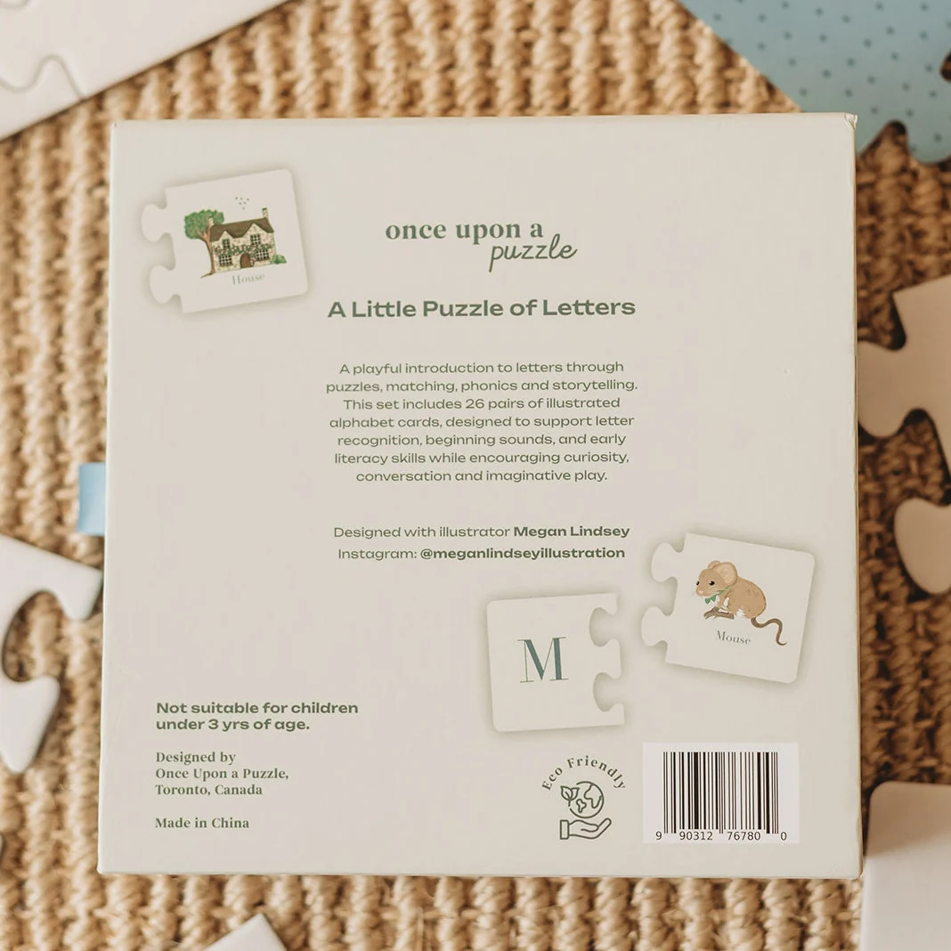 Letter A - Z Alphabet Adventures Kids Puzzle