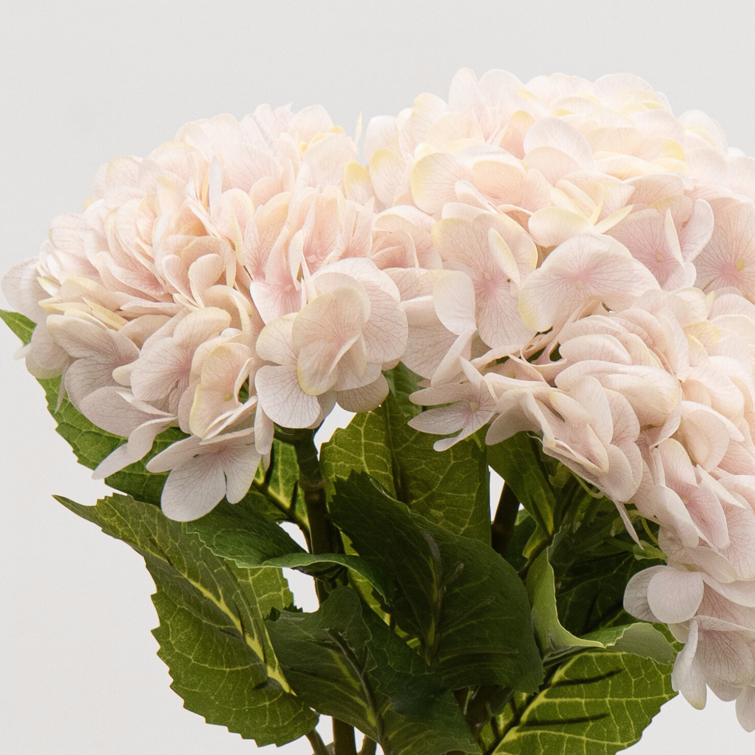 Artificial Hydrangea Spray - Light Pink