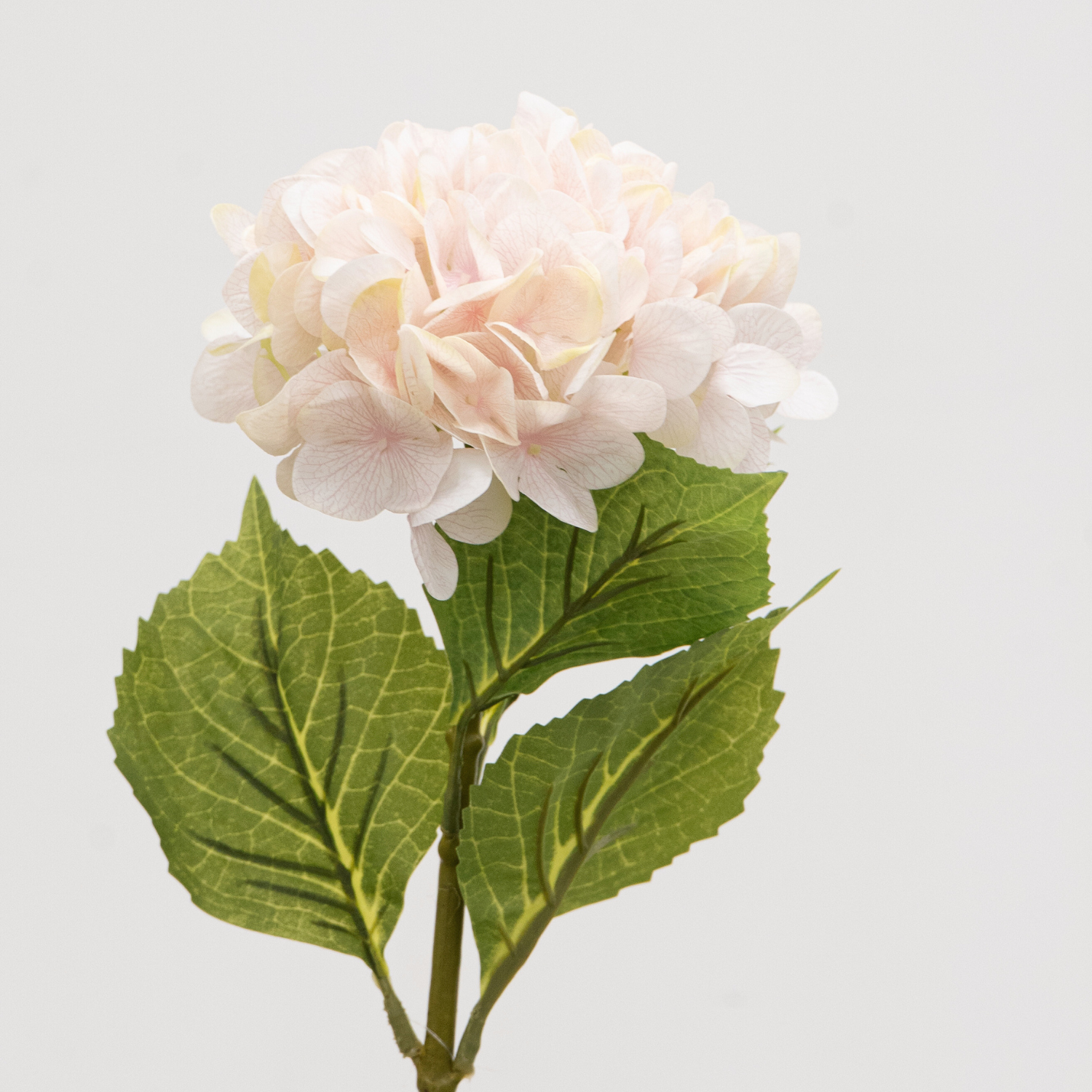 Artificial Hydrangea Spray - Light Pink