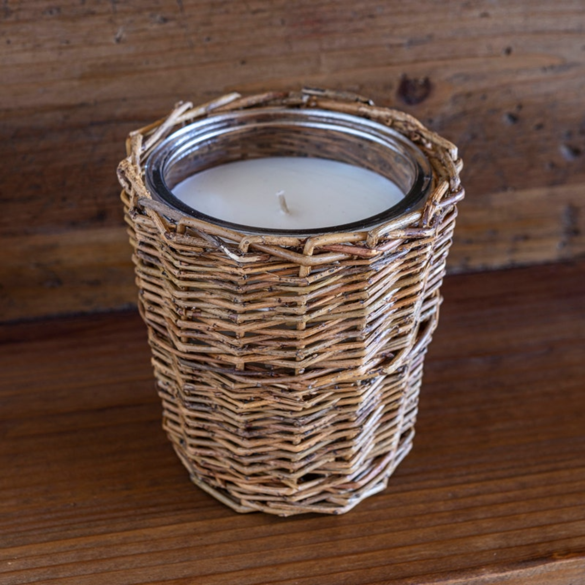 Willow Weave Candle | Early Blossoms