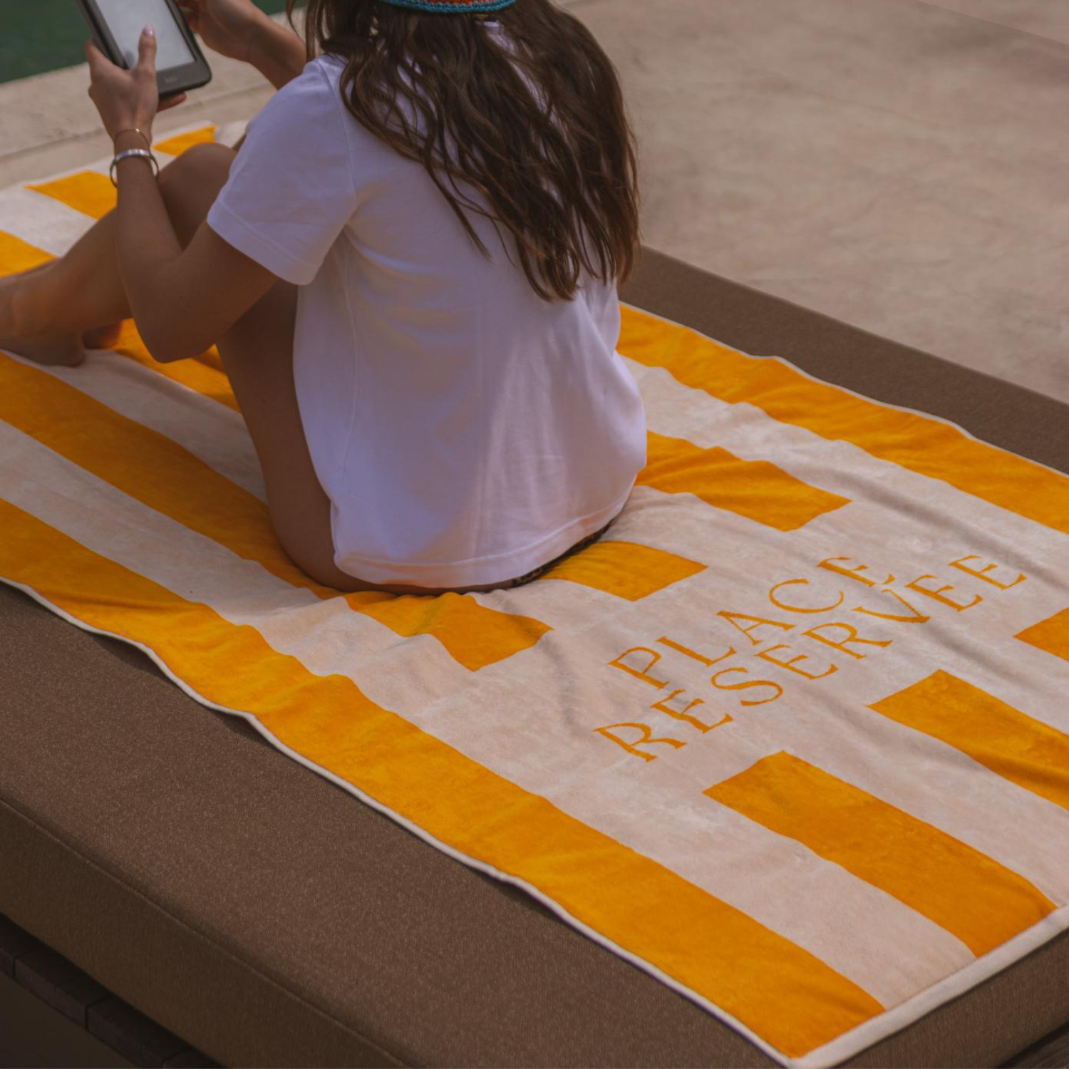 Marine Gold Beach Towel