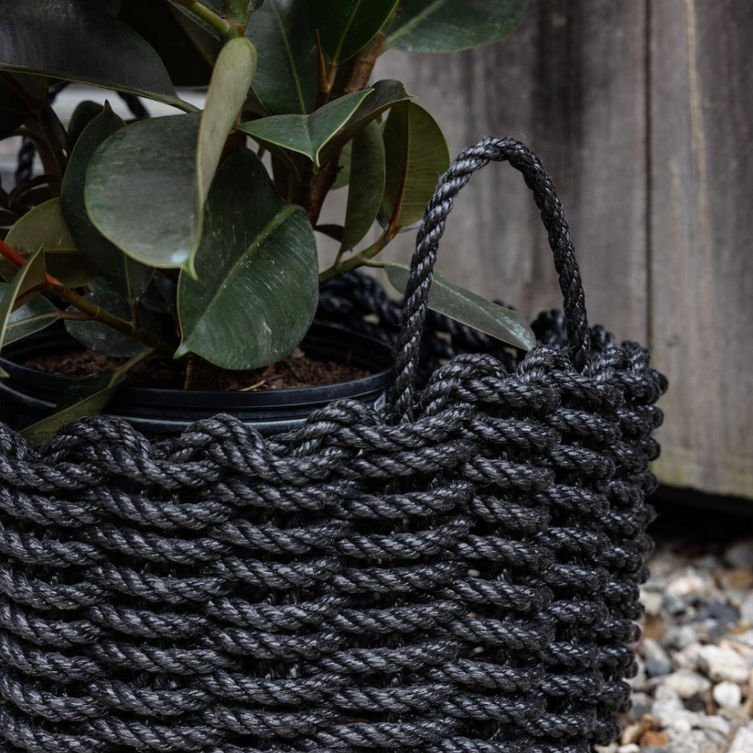 Rope Basket - Charcoal