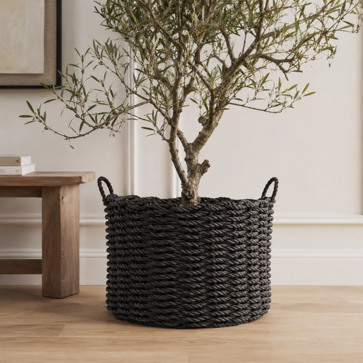Rope Basket - Charcoal