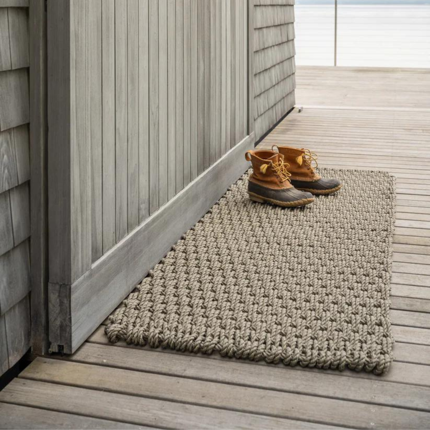 Mushroom Rope Doormat