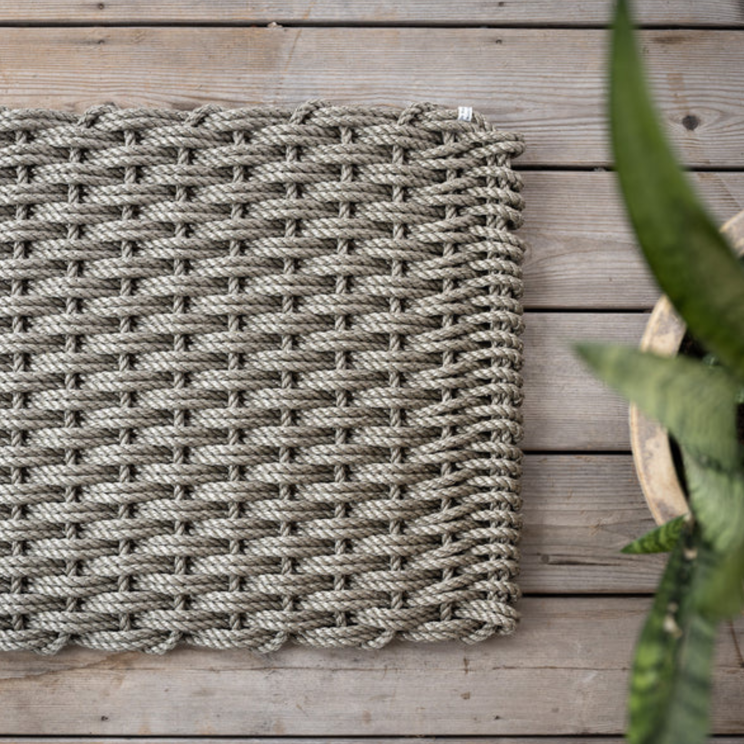 Mushroom Rope Doormat