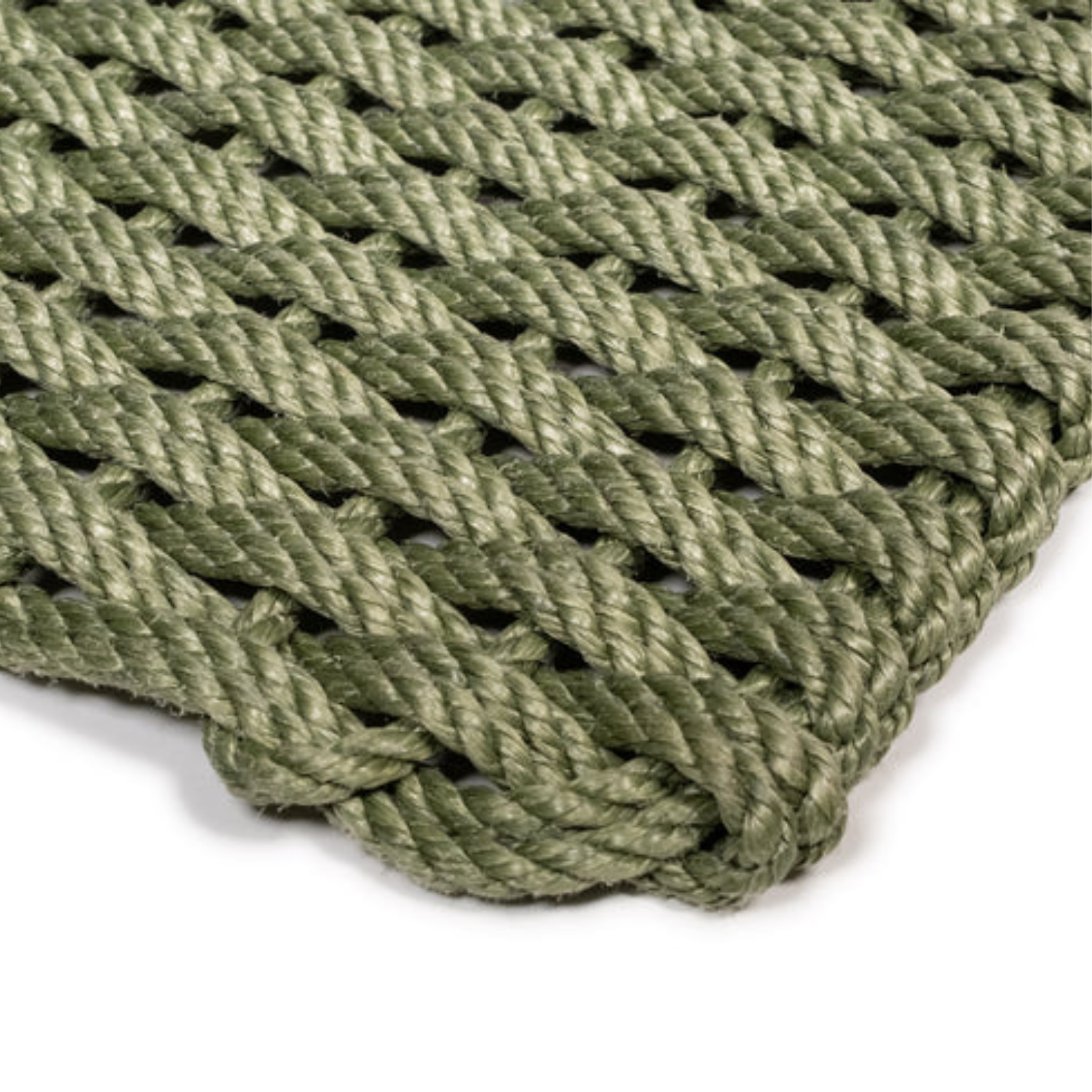 Rope Runner Doormat - Loden Green