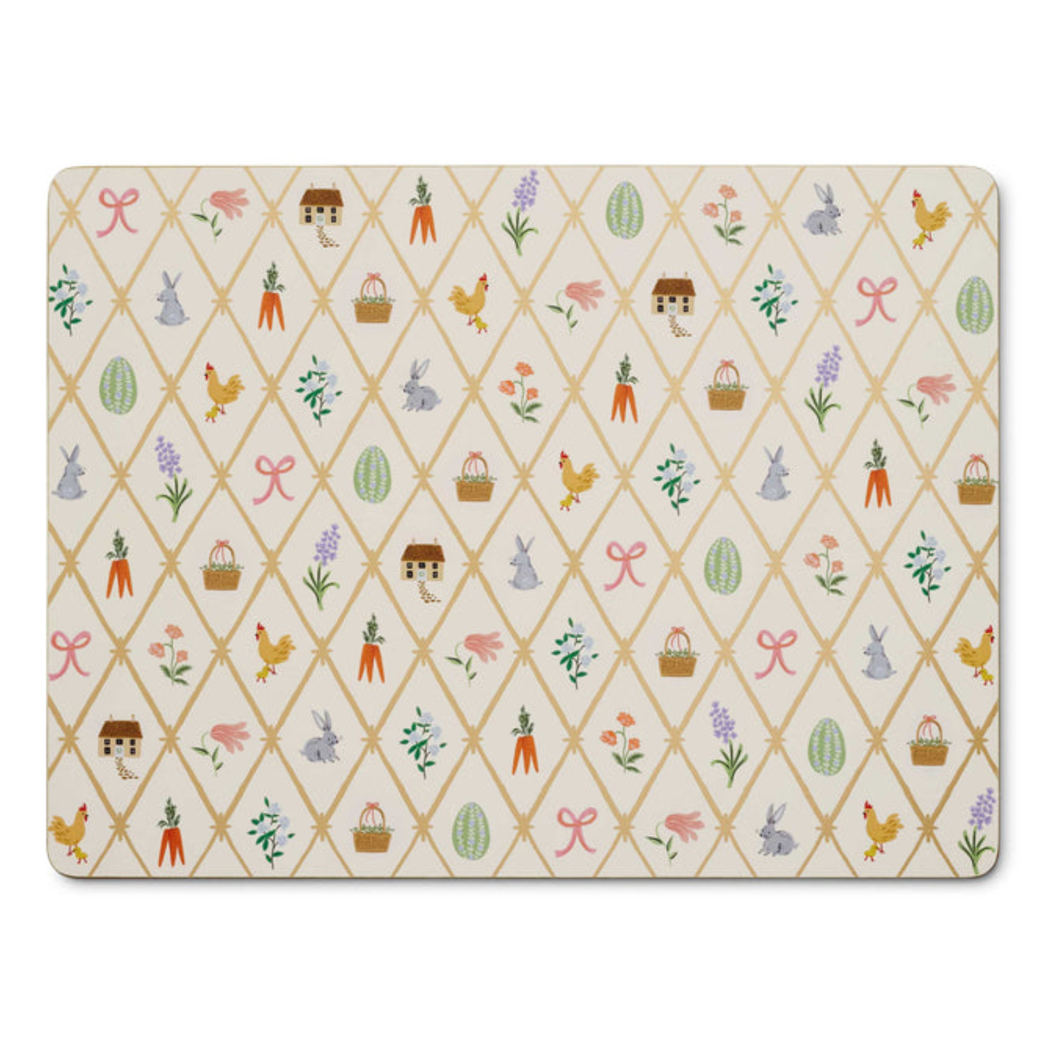 Blossom & Bloom Farm Cork Placemats (Set of 4)