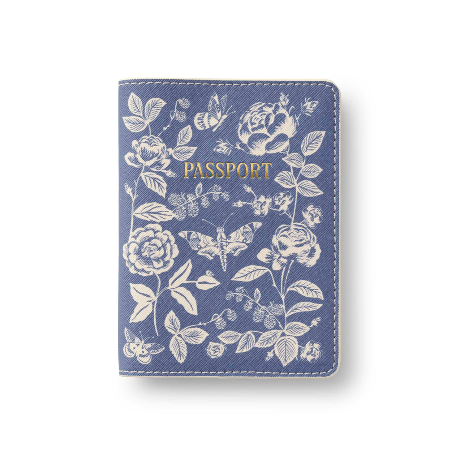 English Rose Passport Holder/Luggage Tag Set