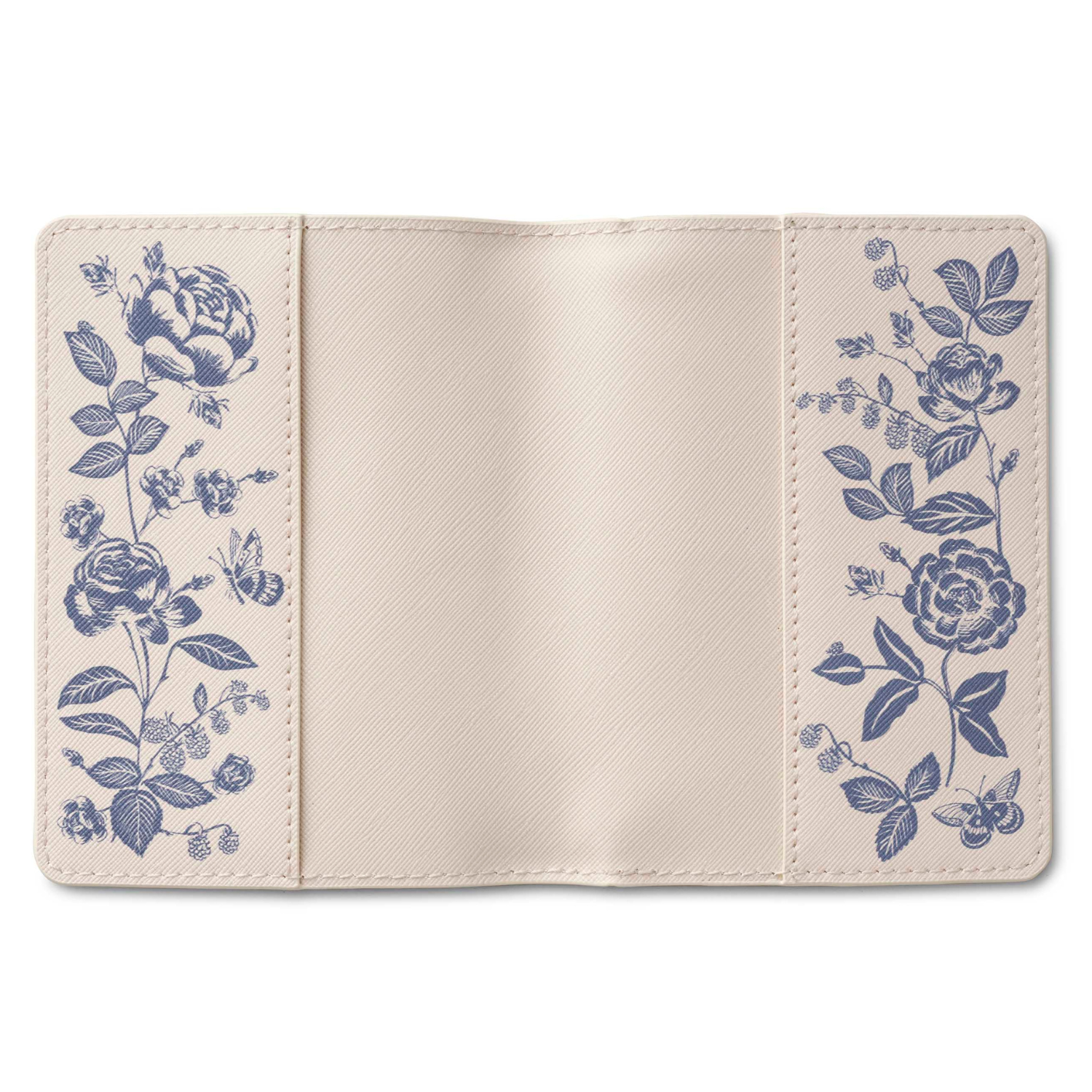 English Rose Passport Holder/Luggage Tag Set