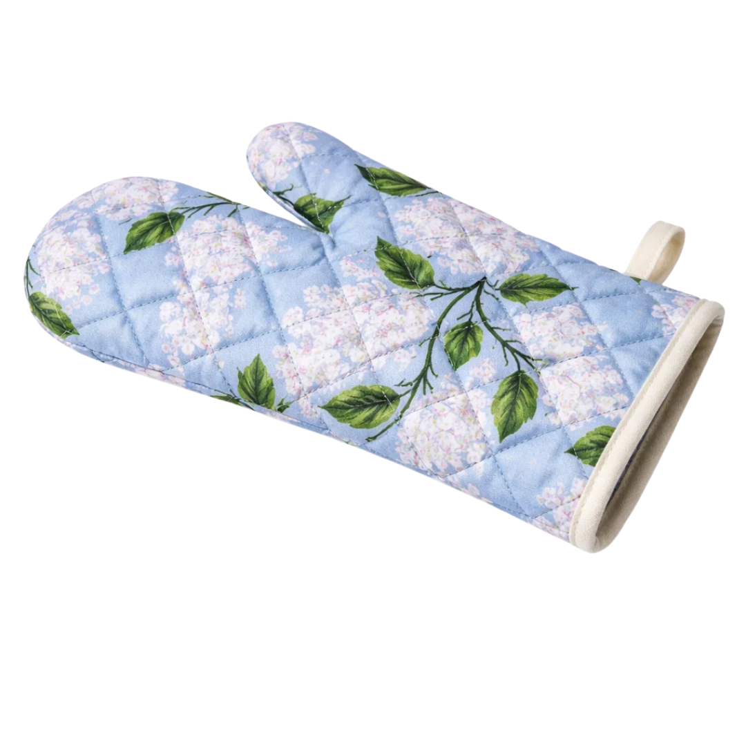 Hydrangea Blossom Oven Mitt