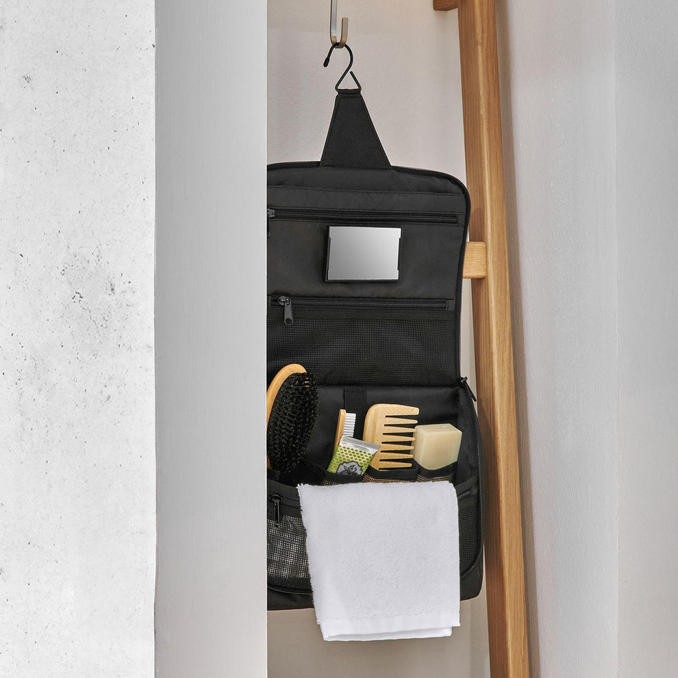 Black XL Cosmetic Toiletry Travel Bag