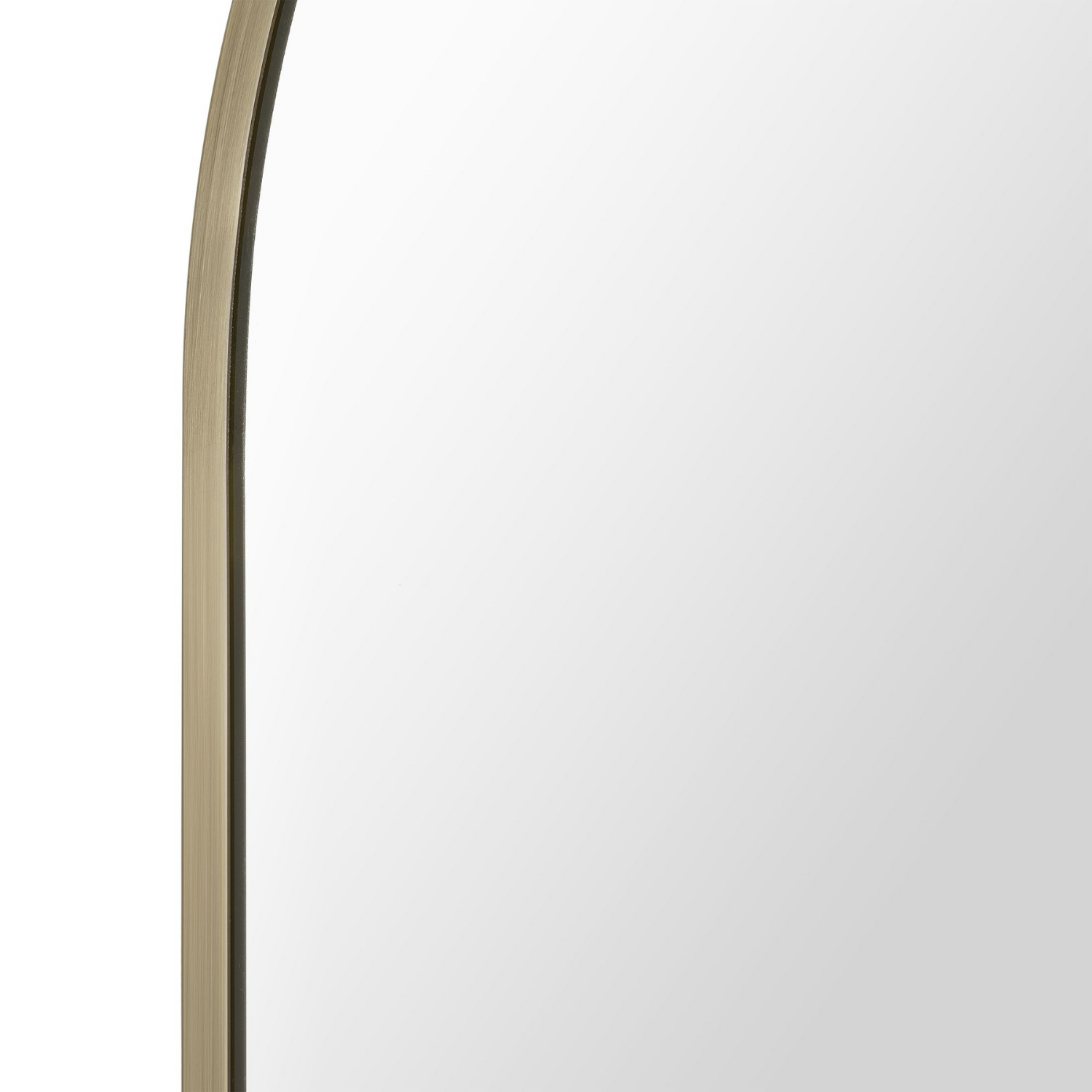 Golden Brass Arch Mirror
