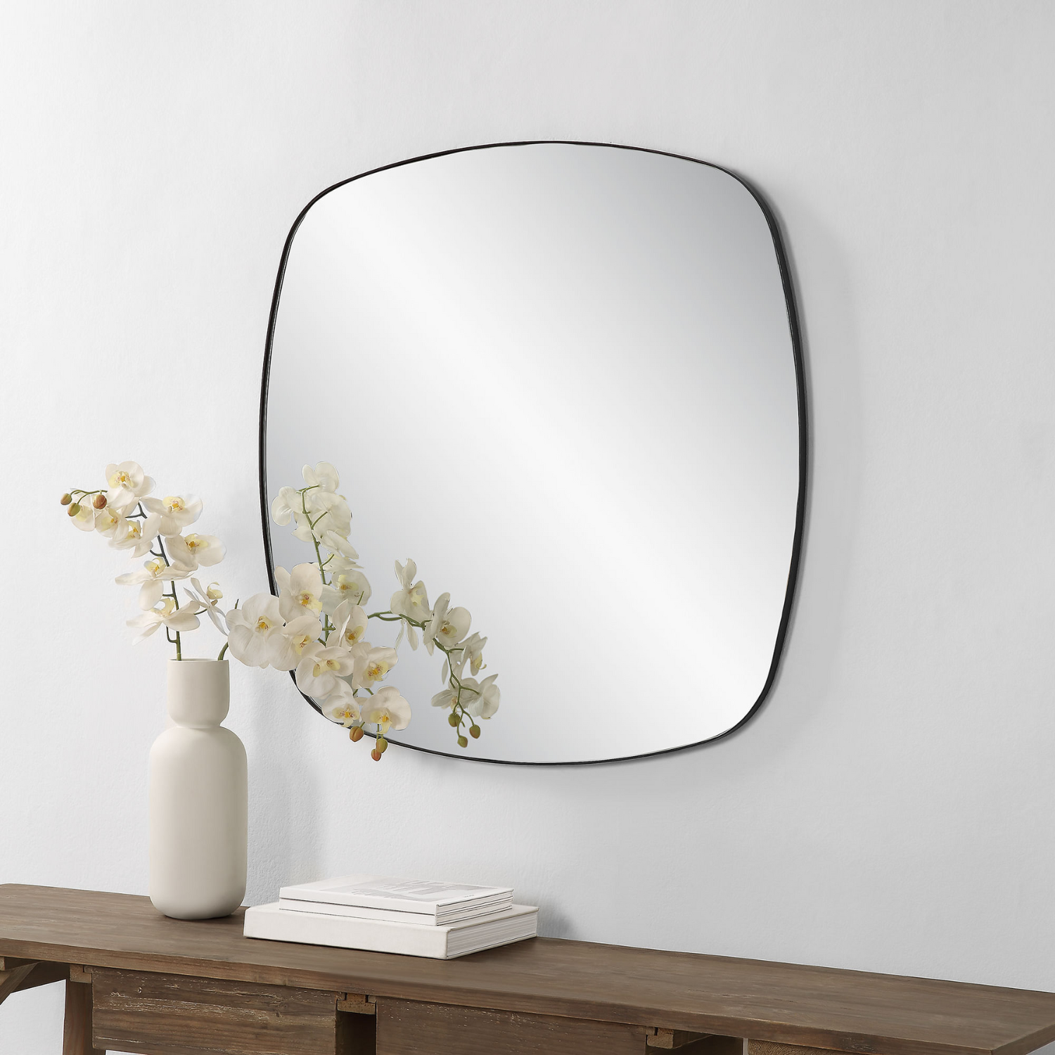 Monocle Black Square Mirror