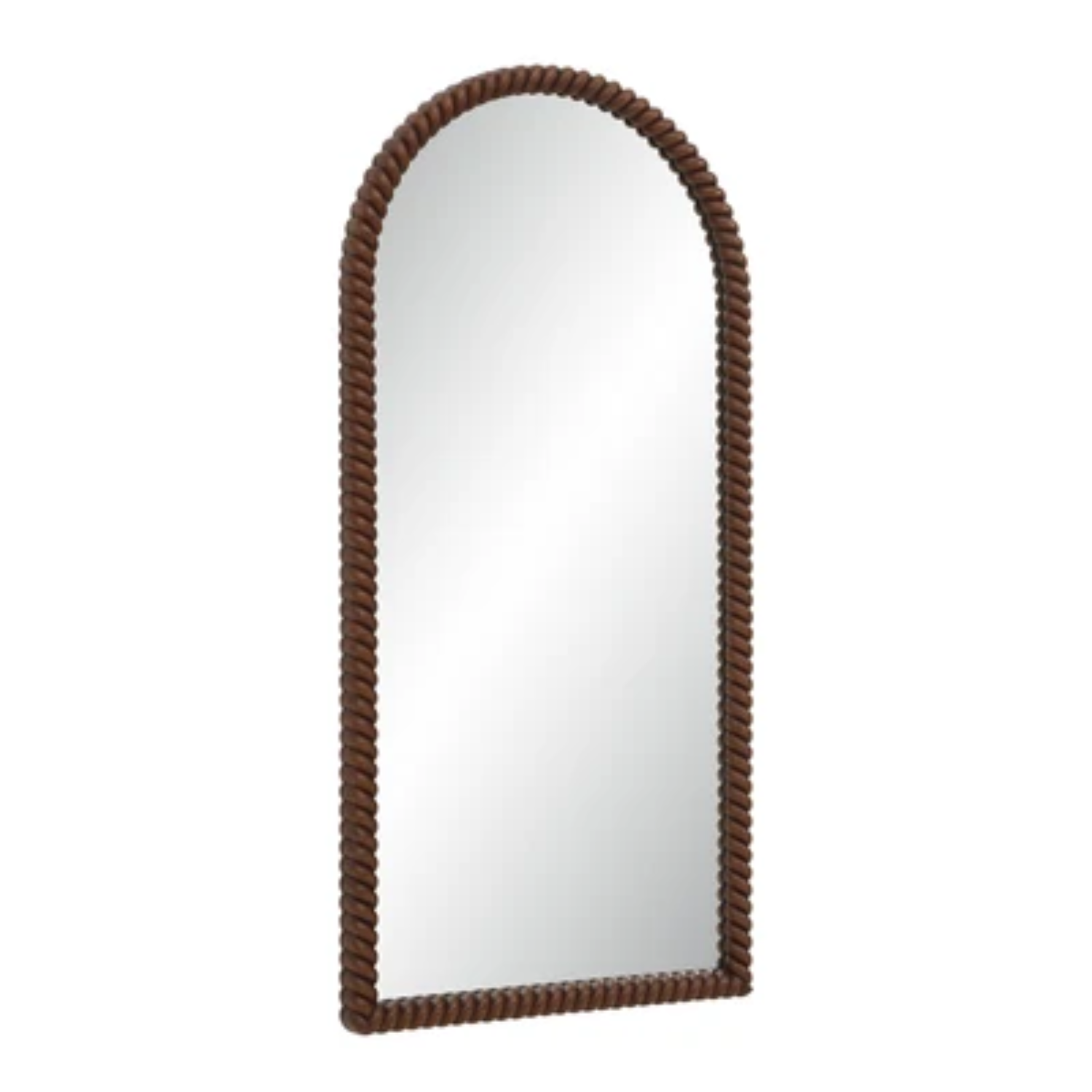 Cordelle Arch Floor Mirror - Walnut