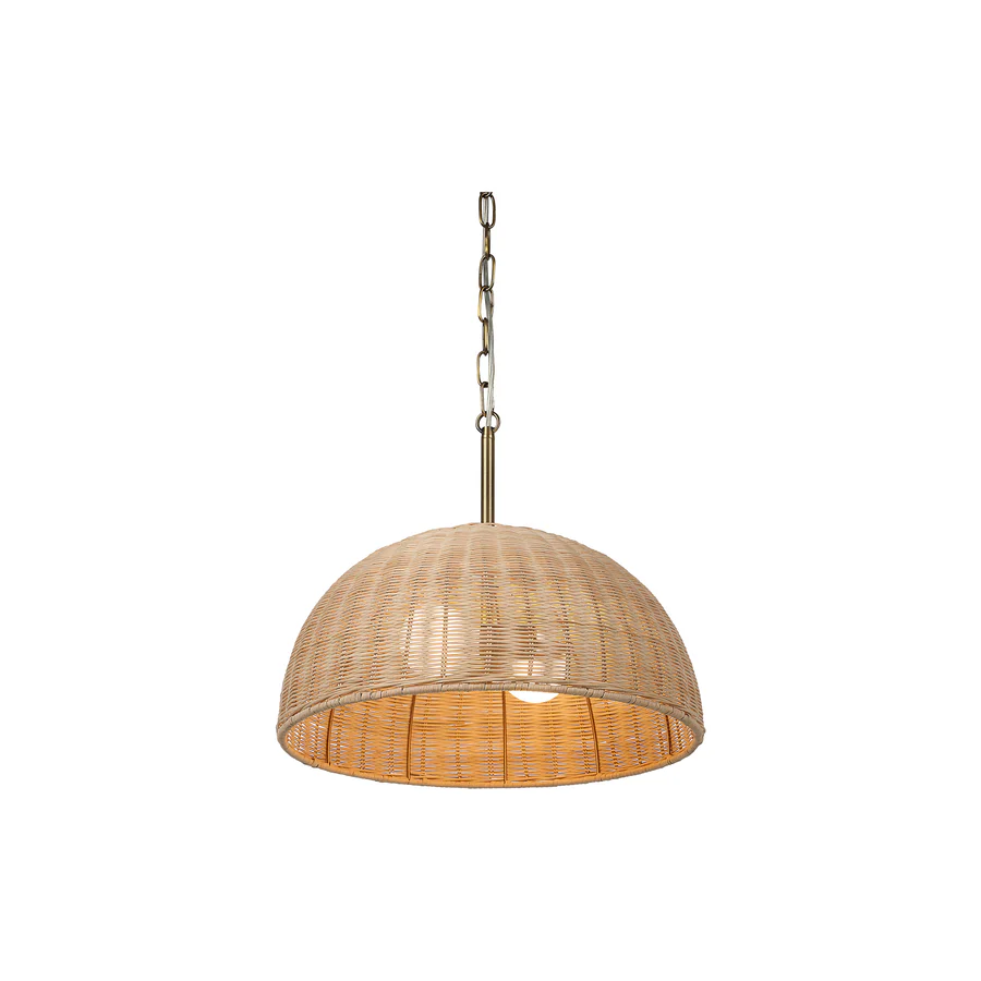 Solara Rattan Pendant Light