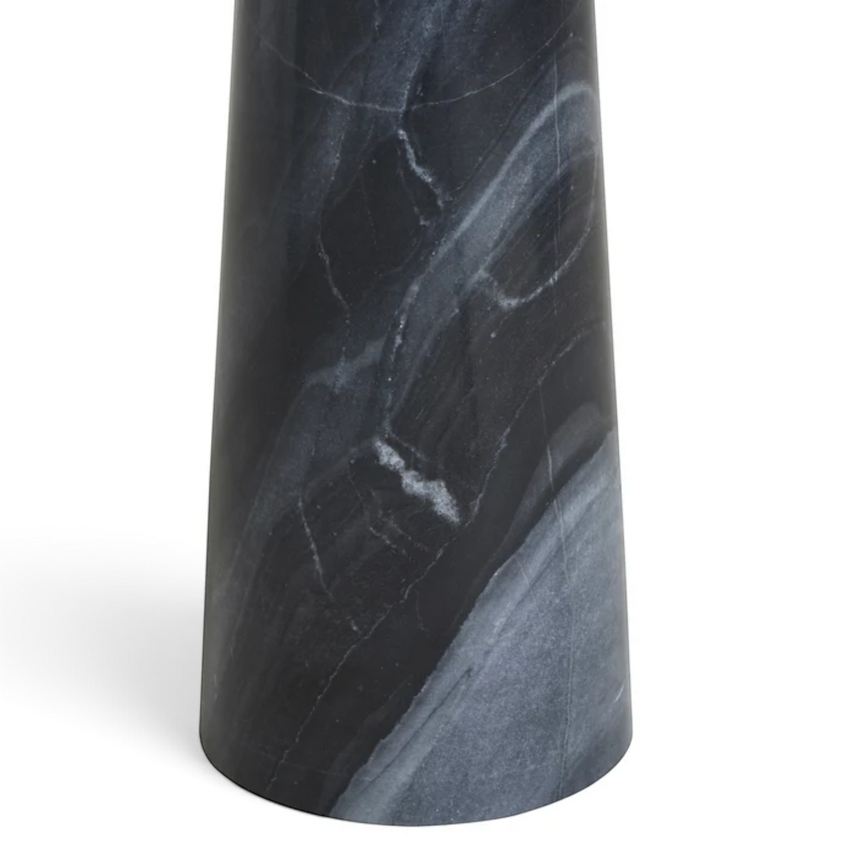 Vulcan Marble Side Table - Black