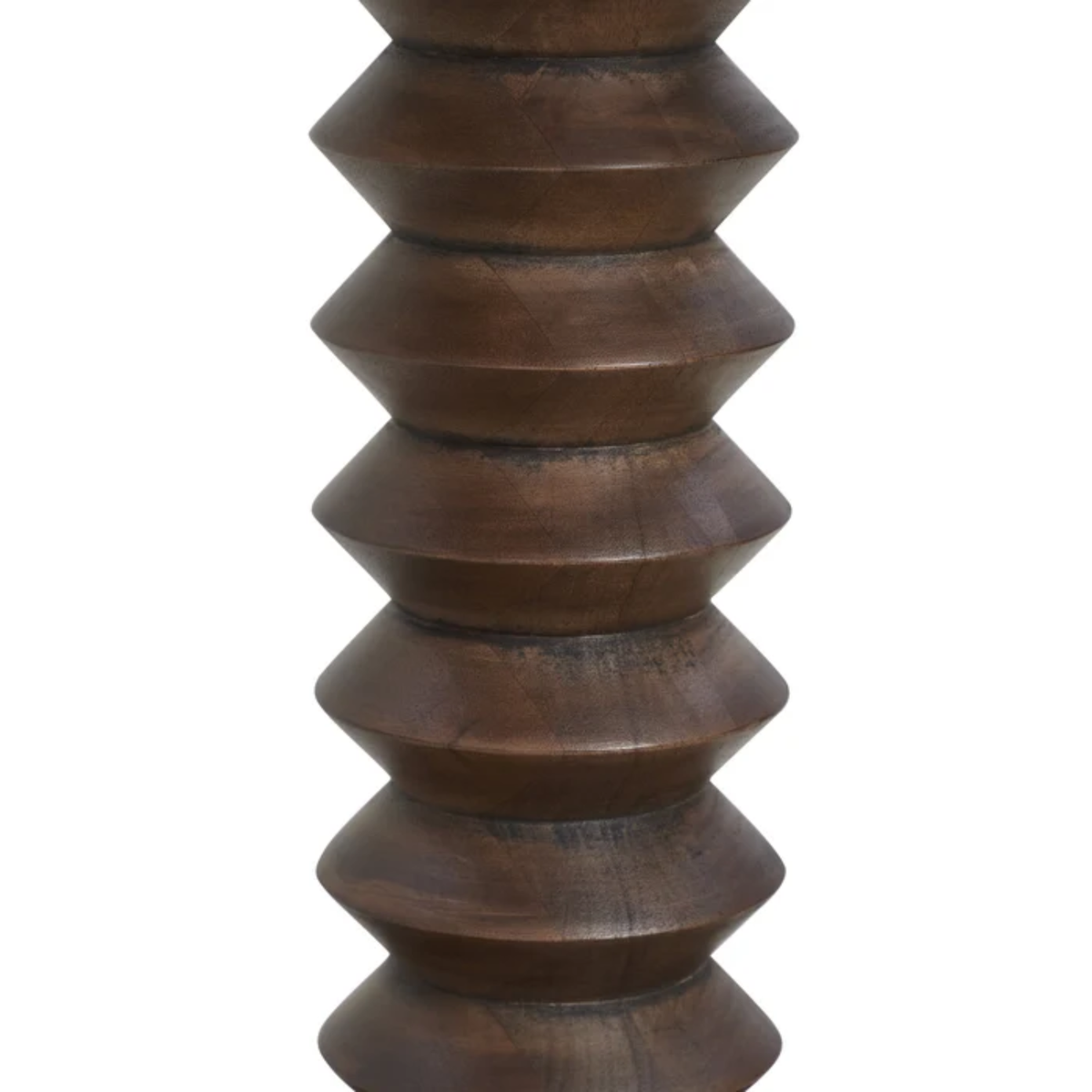 Turner Brown Wood Side Table