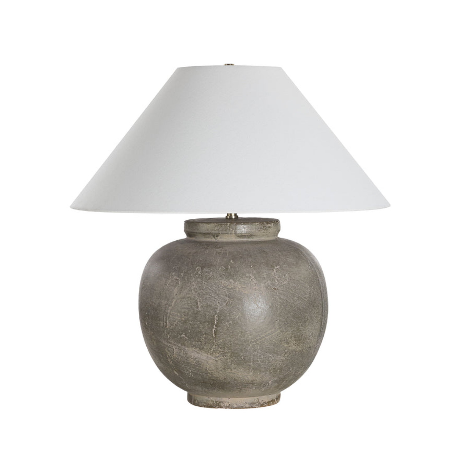 Hearth Ceramic Table Lamp- Olive Wash