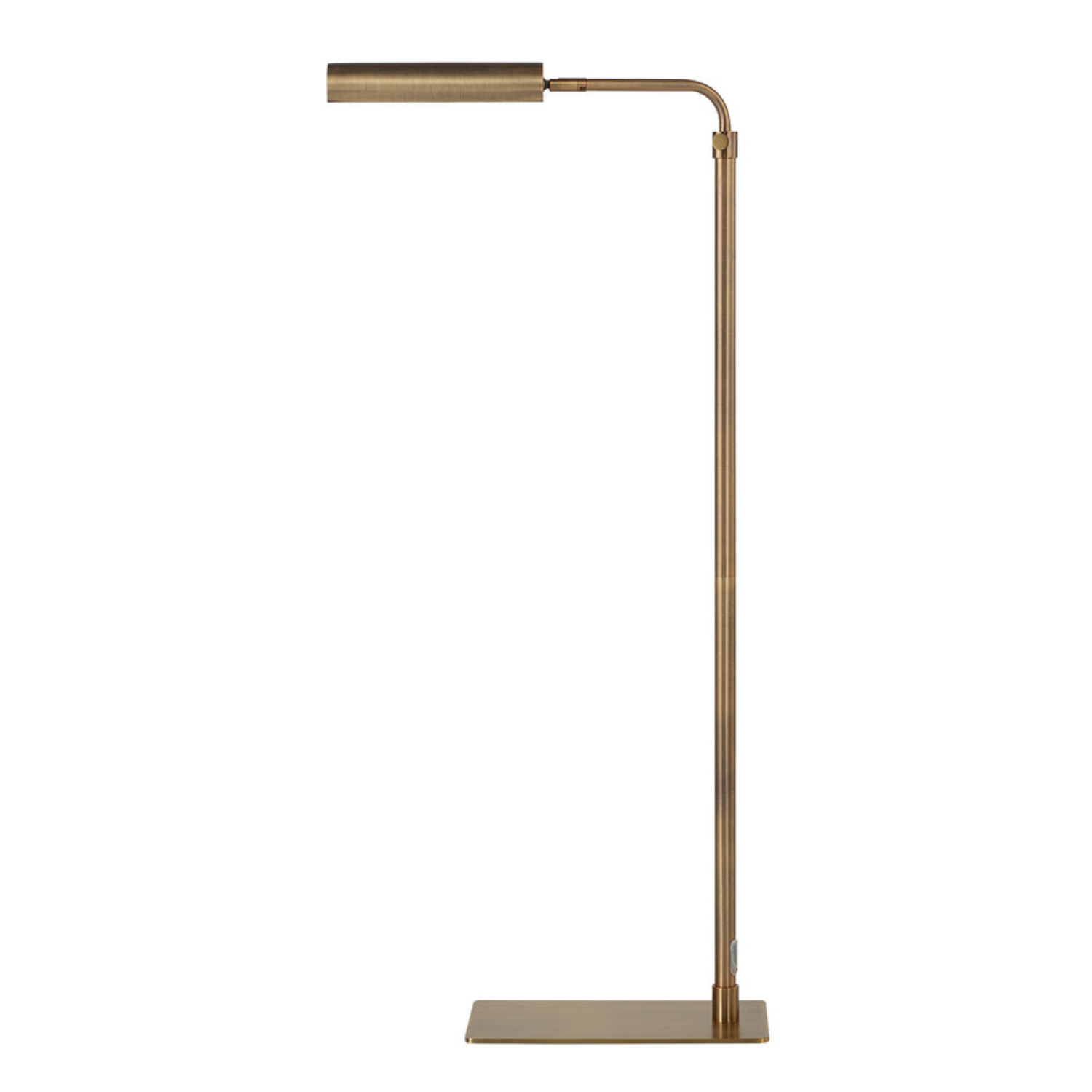 Archive Adjustable Iron Floor Lamp- Brushed Nickel