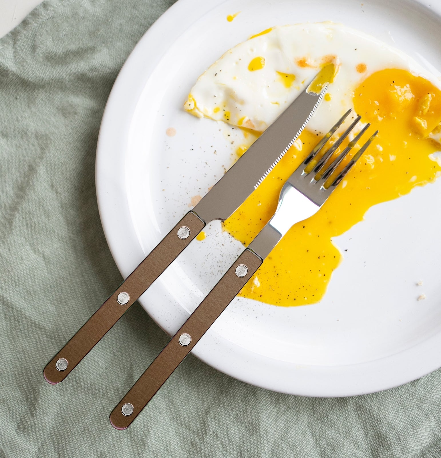 Sabre Bistro Brown Cutlery (Set of 5)