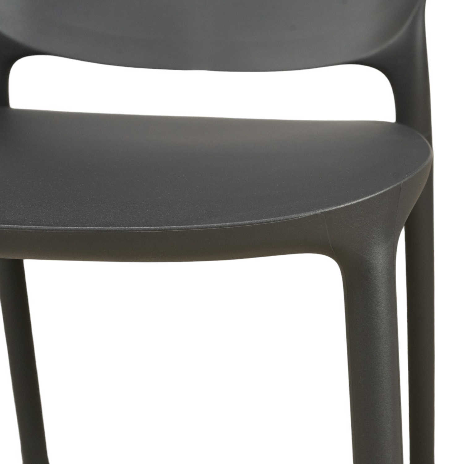 Arc Anthracite Side Chair