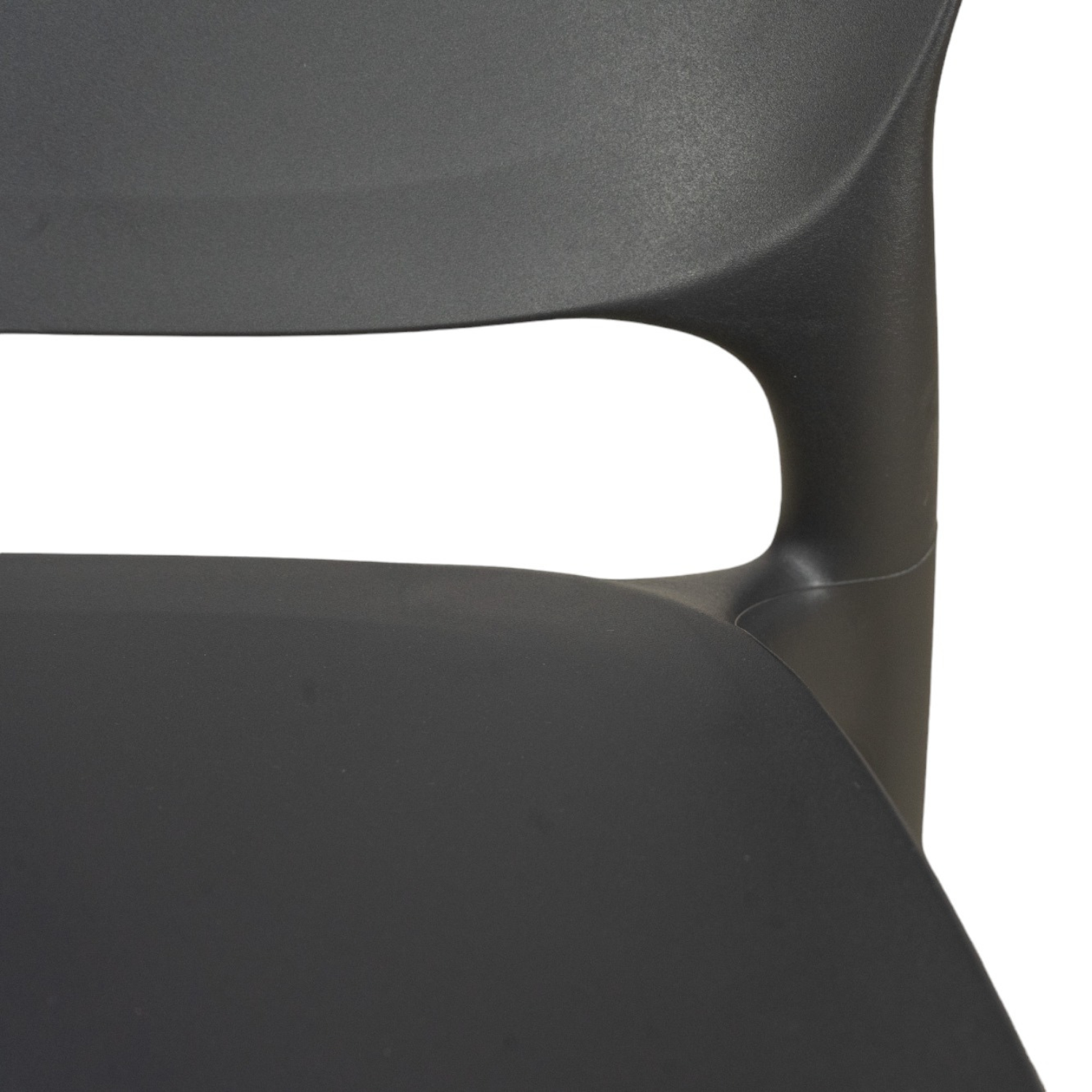 Arc Anthracite Side Chair