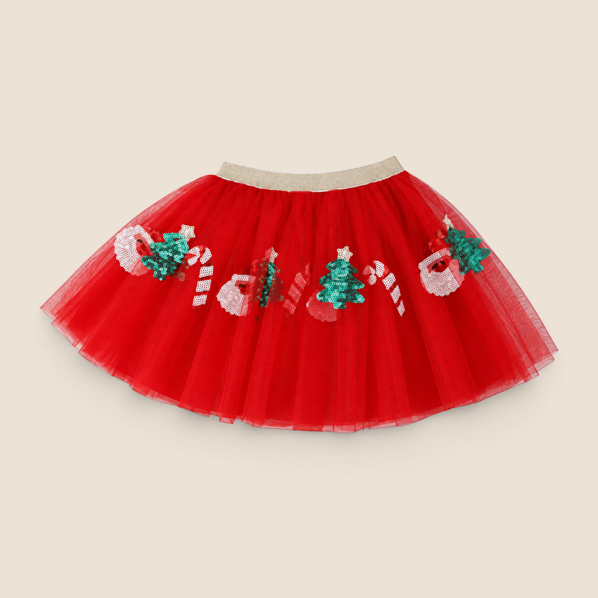 Holiday Red Kids Twirly Tutu