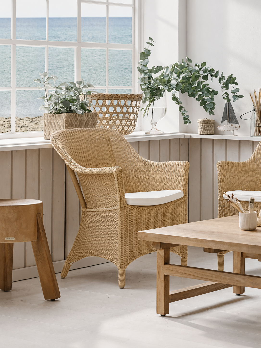Portland Loom Sunroom Chair - Natural